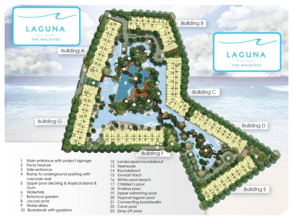 Laguna Beach Condo Resort 3 Maldives Pattaya Pool View ลากูน่า บีช คอนโด รีสอร์ต 3 พัทยา Jomtien Beach Extérieur photo
